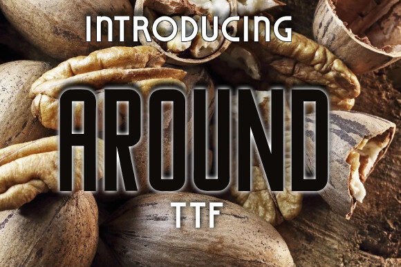 Around Display Typeface: A Maker's Review for Labels and Merch
