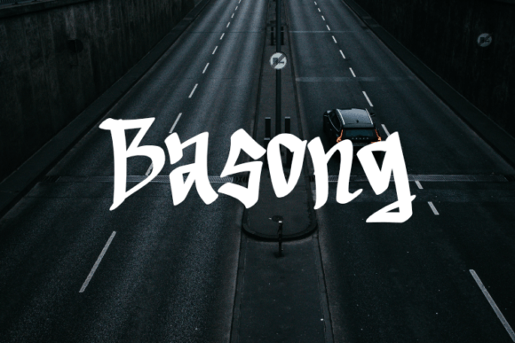 Basong Display Font Review for Fashion-Forward Branding