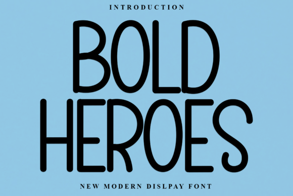 Bold Heroes Font: Elegance for Invitations and Branding