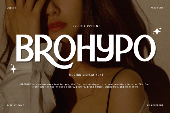 Brohypo Display Font for Small Business Branding That Stands Out