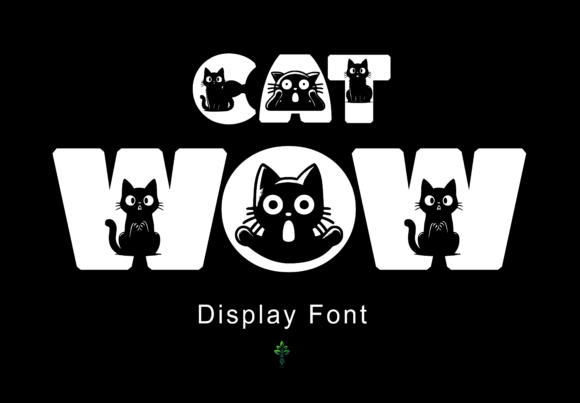 Catwow Font for Handmade Product Creators and Craft Sellers