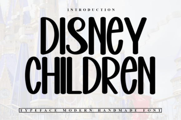 Disney Children Font for Holiday Campaigns and Festive Branding