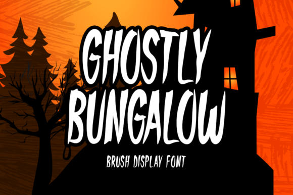 Ghostly Bungalow Font for Editorial Design and Branding
