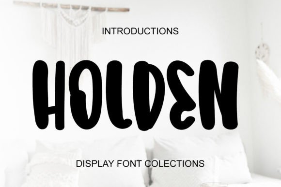 Holden Display Font: A Handwritten Typeface for Elegant Branding