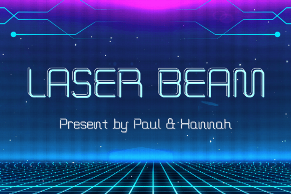 Laser Beam Font: Strength and Beauty in Every Letter
