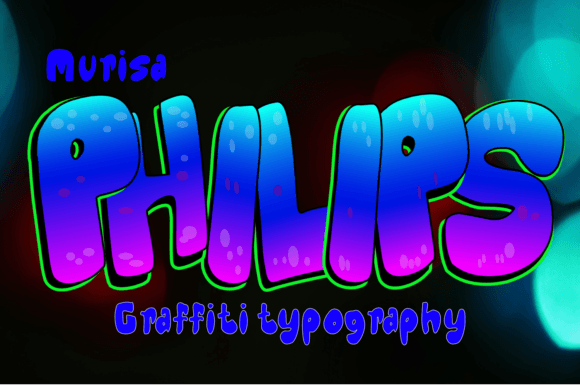 Murisa Philips: A Playful Display Font for Digital Projects