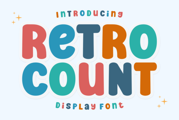 Retro Count Review: A Bold and Charming Display Font for Creative Branding