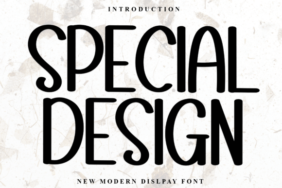 Special Design Display Font for Elegant Web and Brand Projects