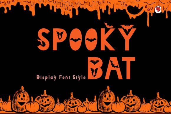 Spooky Bat: Horror Display Font for Impactful Web Design