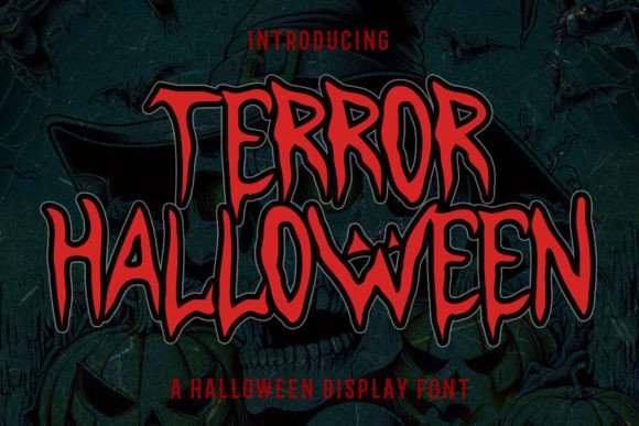 Terror Halloween Font Review for Web and Print Design Projects