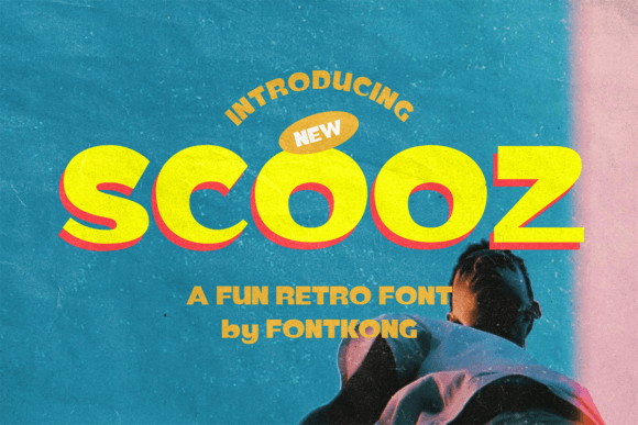Testing Scooz Display Retro Font for Modern Websites