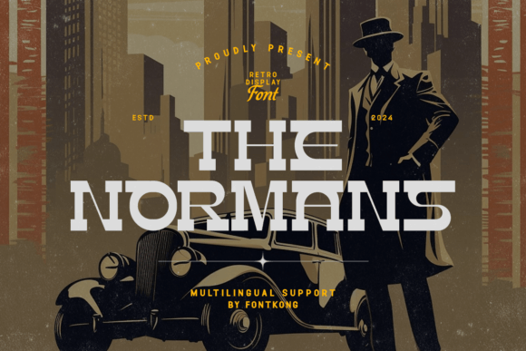 The Normans: A Bold Display Font for Modern Web Design