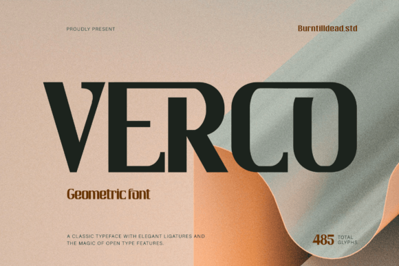Verco Geometric Font: A Campaign Test for Clean, Minimalist Branding