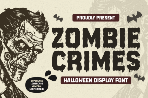 Zombie Crimes Font Review for Brand Designers